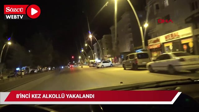 Alkollü kazaya karışıp kaçmaya çalıştı, 2060'a kadar ehliyetsiz kaldı