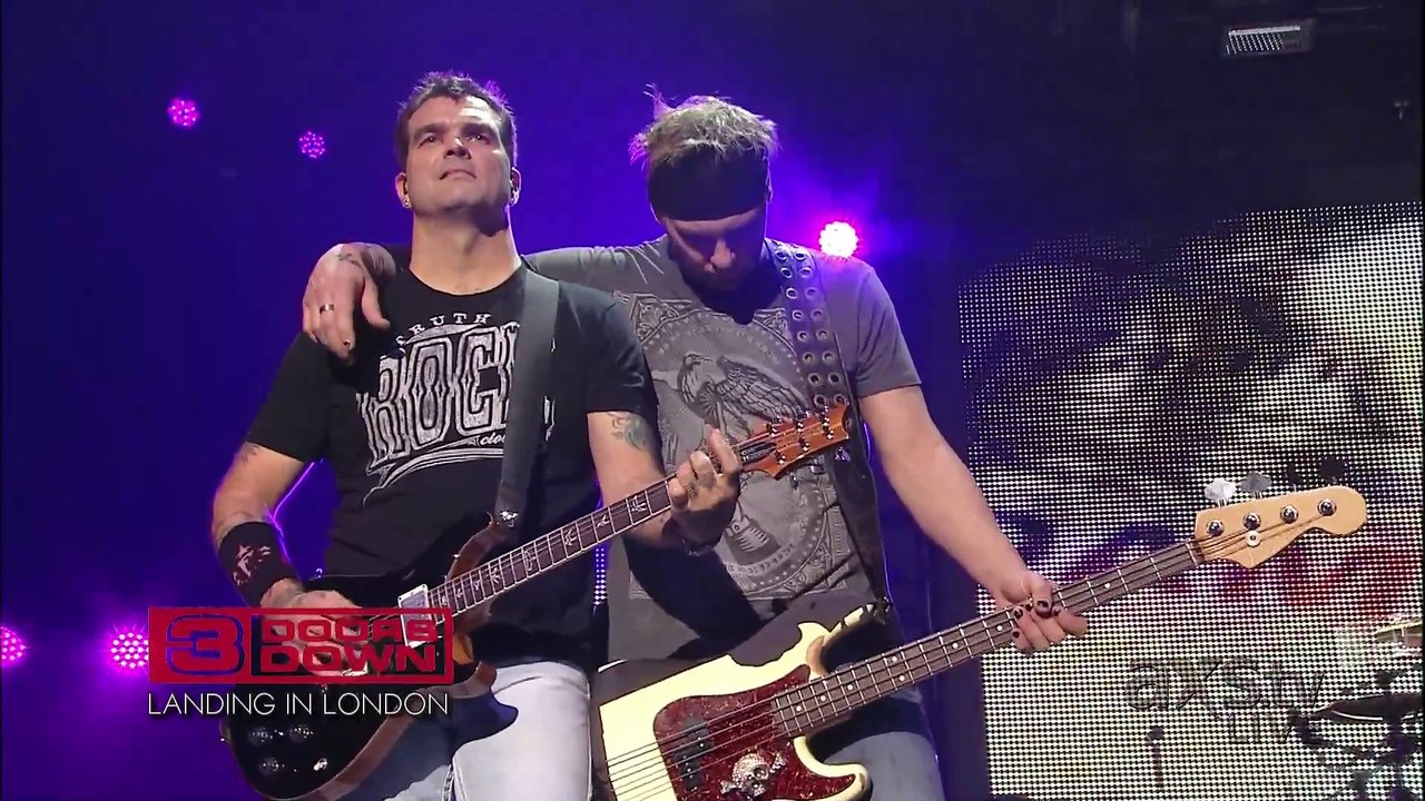 Landing in London (with Chris Daughtry) - 3 Doors Down (live)