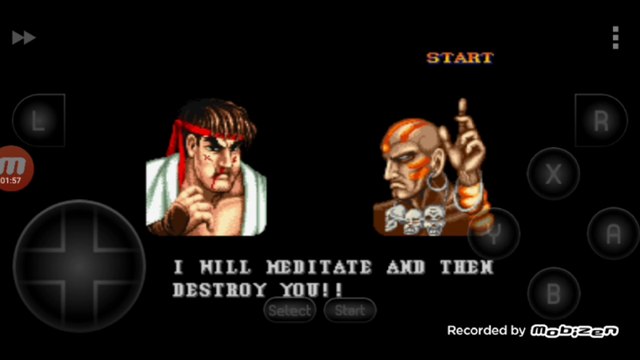 Street Fighter II Turbo: Hyper Fighting Ryu vs Dhalsim Ryu é derrotado por Dhalsim