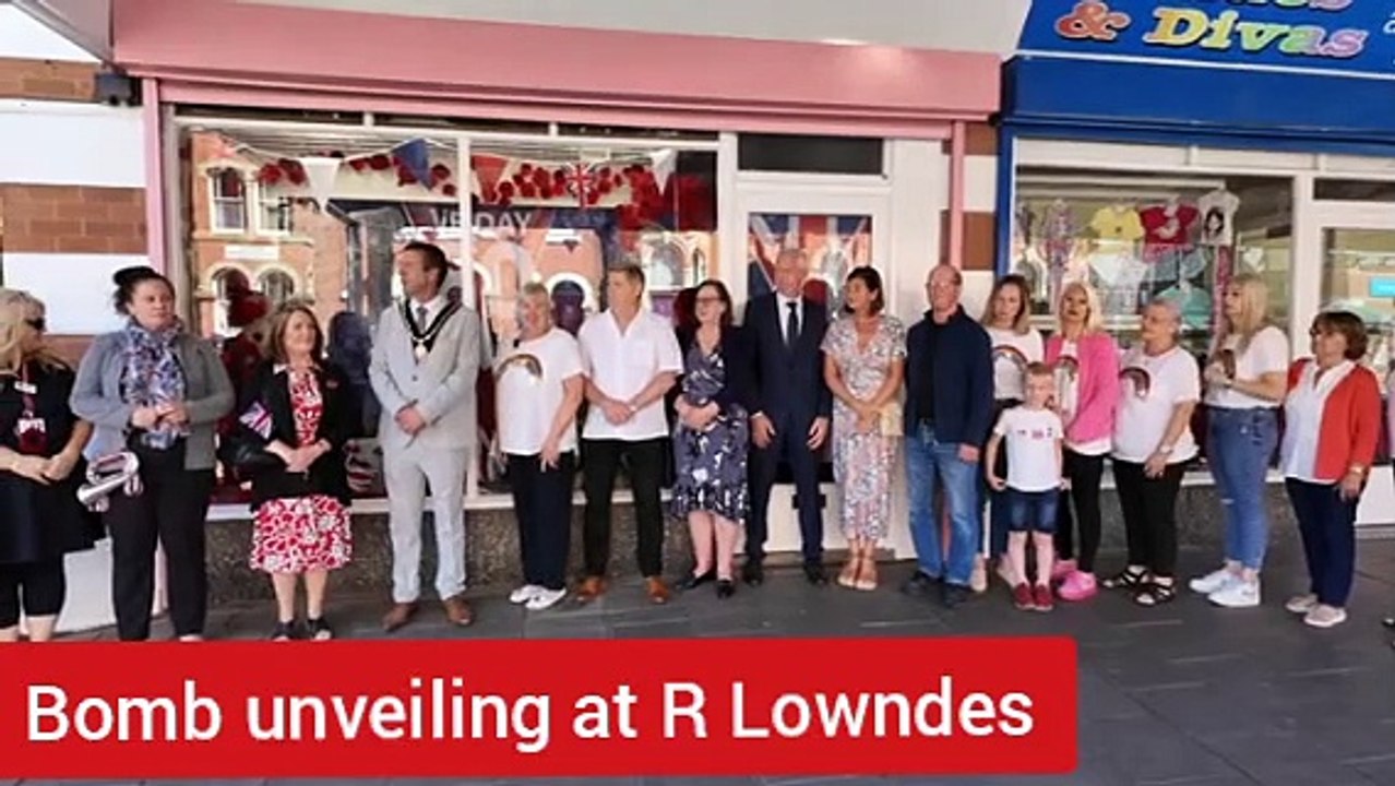 Bomb that landed near Skegness shop unveiled