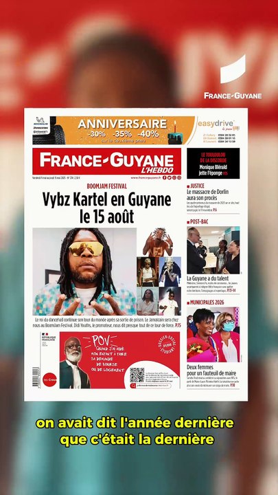 [GUYANE] Vybz Kartel bientôt en Guyane le 15 août 2025