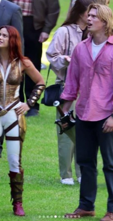 He-Man – Set photos show Camila Mendes as Teela and Adam with the sword #he-man