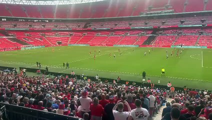 Final whistle in the FA Trophy final as Aldershot beat Spennymore