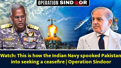 Watch: This is how the Indian Navy spooked Pakistan into seeking a ceasefire