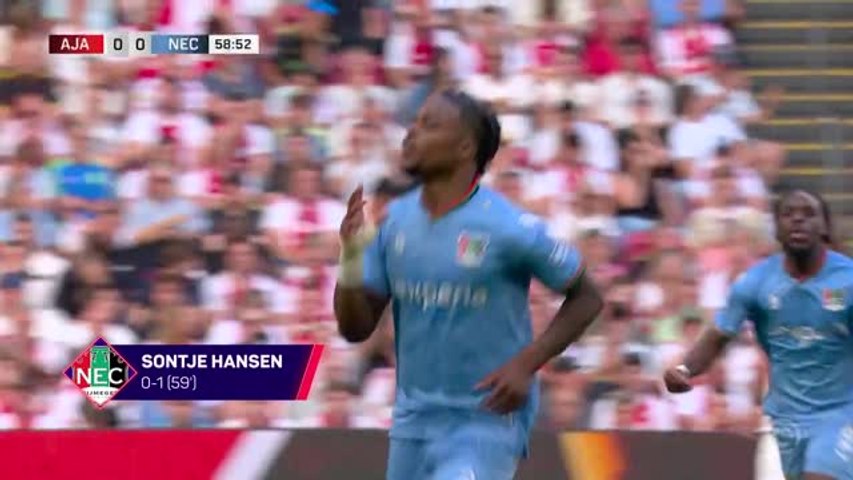 L'Ajax en pleine déconfiture (vidéo)