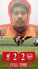 Liverpool vs Arsenal 2-2| Simple Review EPL 2024/2025