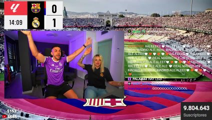 La reacción de DJMaRiiO con el segundo tanto de Mbappé que ponía el 0-2