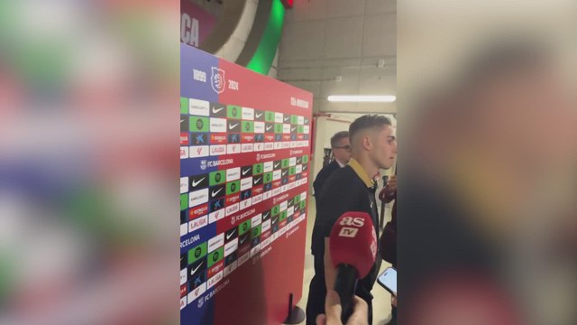 Zona mixta FC Barcelona 4 - Real Madrid 3