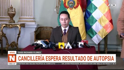 SCZ BOLIVIA ESPERA INFORME SOBRE LA MUERTE DEL FLORES EN ARGENTINA