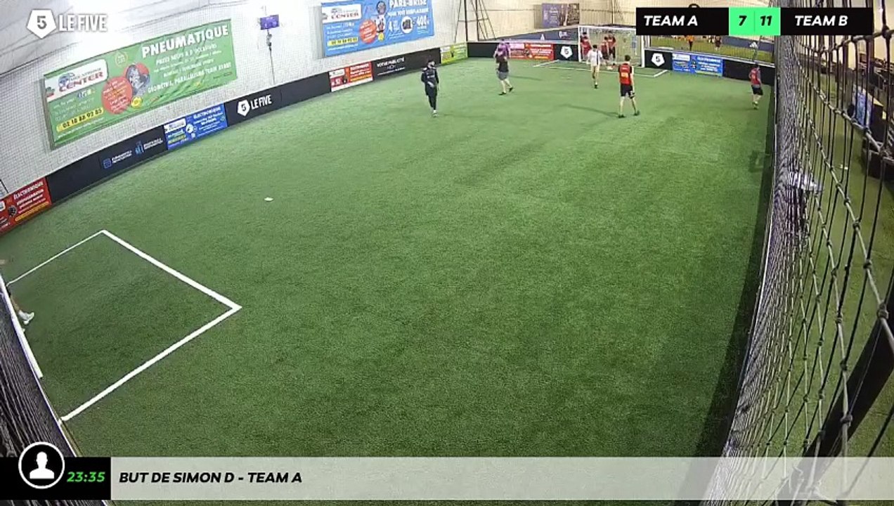 But de Simon D - Team A