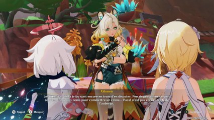 Genshin Impact Chronique Tribale Nathlan Prière de bénédiction sur les sommets dentelés Acte 3 Chants mélodieux 3