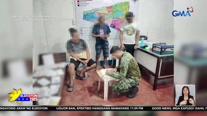 Motorcycle rider na sinita dahil walang suot na helmet, nahulihan ng mga sobreng may pera at sample ballots | Eleksyon 2025