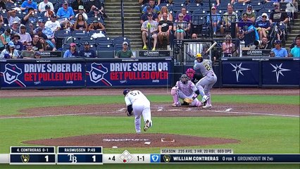 William Contreras detona su cuarto jonrón del año