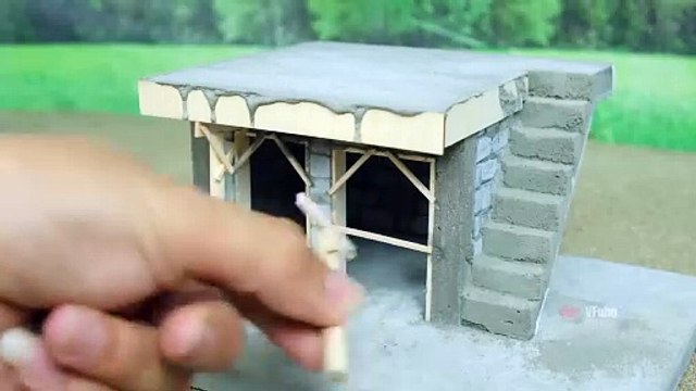 This Is Insane! How I Built a Mini House Using Only Tiny Bricks! #house #vfuho #miniature #diy