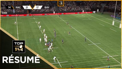 TOP 14 Saison 2024-2025 J23 - Résumé Racing 92 - Aviron Bayonnais