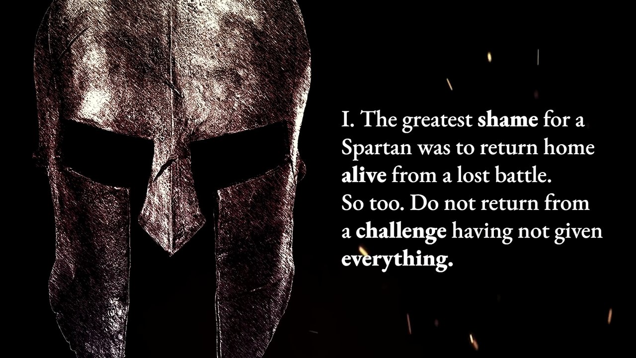 15 Spartan Life Rules