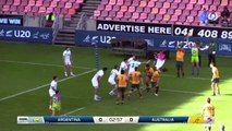 LOS PUMITAS CAEN ANTE AUSTRALIA EN UN VIBRANTE PARTIDO DEL RUGBY CHAMPIONSHIP M20 - MH SPORTS