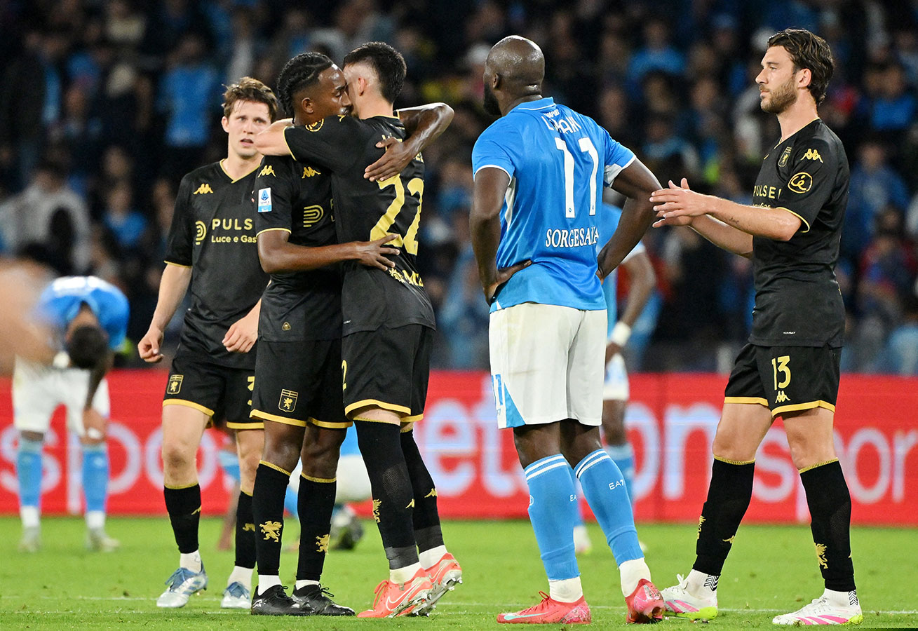 Napoli vs. Genoa - Game Highlights