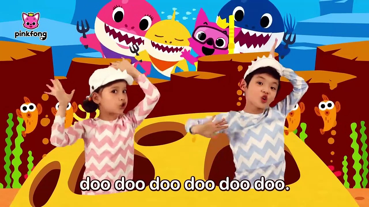 Baby Shark Dance  Baile del Tiburón Bebé Canciones Infantiles