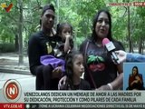 Caracas | Venezolanos conmemoran y envían mensajes de amor a las madres en su día