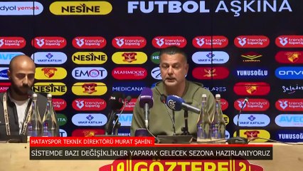 Murat Şahin: Gelecek seneye hazırlanıyoruz