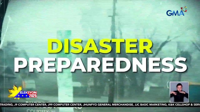 Ngayong eleksyon, kailangang bumoto ng mga lider na may kakayahang maghanda para sa mga kalamidad | Eleksyon 2025