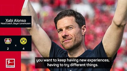 I just want to be happy where I go next - Xabi Alonso after final Leverkusen home game