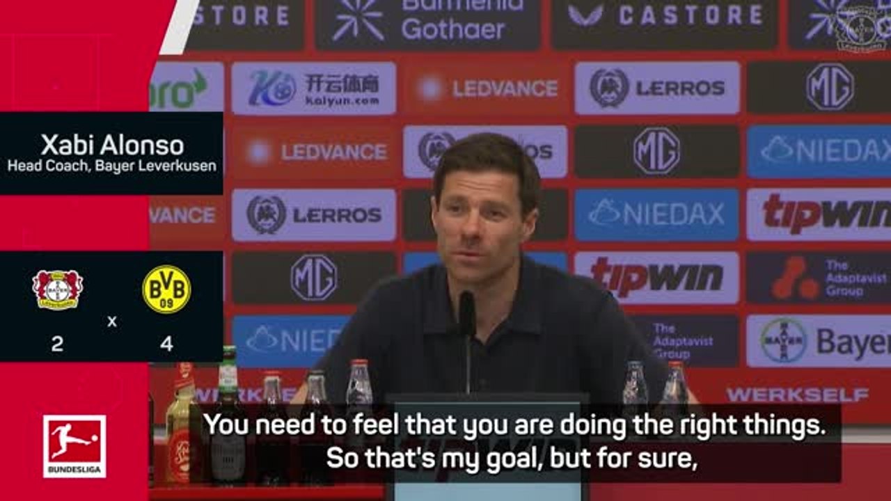 I just want to be happy where I go next - Xabi Alonso after final Leverkusen home game