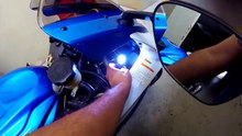 GSX-R 750 (SRAD 2015) – Instalação de Super Leds