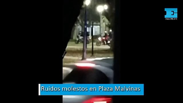Ruidos molestos en Plaza Malvinas