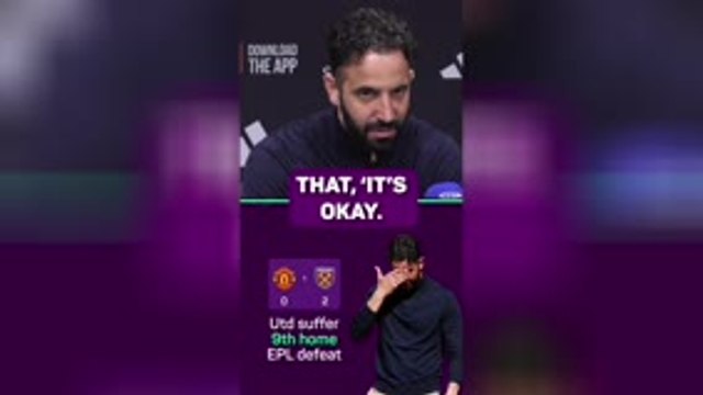 Amorim concerned with Man Utd's mentality