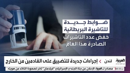 إجراءات بريطانية جديدة للحد من تأشيرات العمل