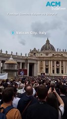 Pope Leo XIV pleas for an end to conflicts in his first Sunday blessing