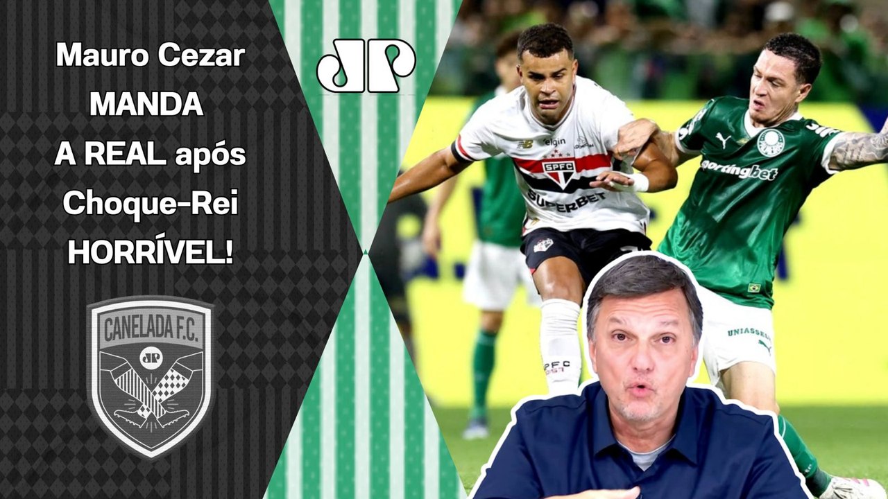 "É ESSA PORCARIA EM TODO JOGO! É PATÉTICO como..." Mauro Cezar É DIRETO após Palmeiras x São Paulo!