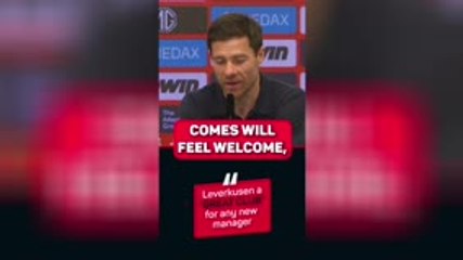 Alonso said Leverkusen is a GREAT club for any new coach