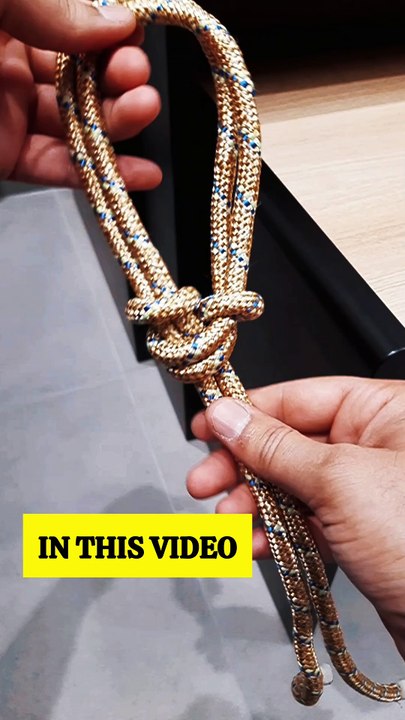 Knot tying tutorial, Diy knots tying, Magic Knots