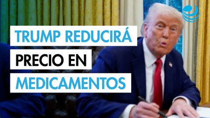 Donald Trump anuncia decreto para reducir los precios de los medicamentos en Estados Unidos