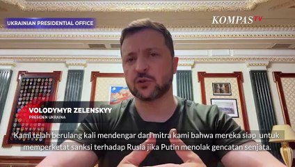 Zelenskyy Buka Suara Sambut Perundingan Damai dengan Rusia: Saya Harap Putin Hadir!