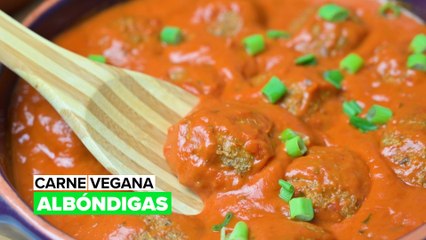 Carne vegana: a la rica albóndiga