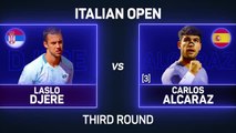 Alcaraz brushes Djere aside to reach Rome Round of 16 for first time