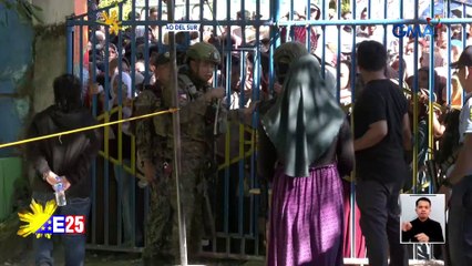 Mga botante, siksikan na sa labas ng voting center pero paisa-isa lang ang pinapapasok | Eleksyon 2025