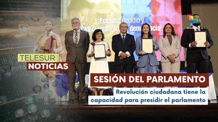 Ecuador llevó a cabo la posesión oficial de los nuevos asambleístas