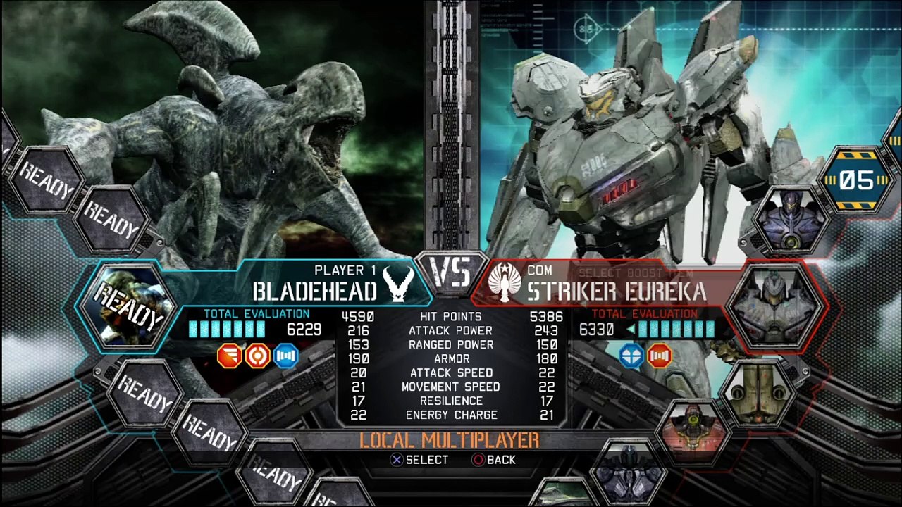 Pacific Rim: Video Game - Bladehead vs All Jaeger - video Dailymotion