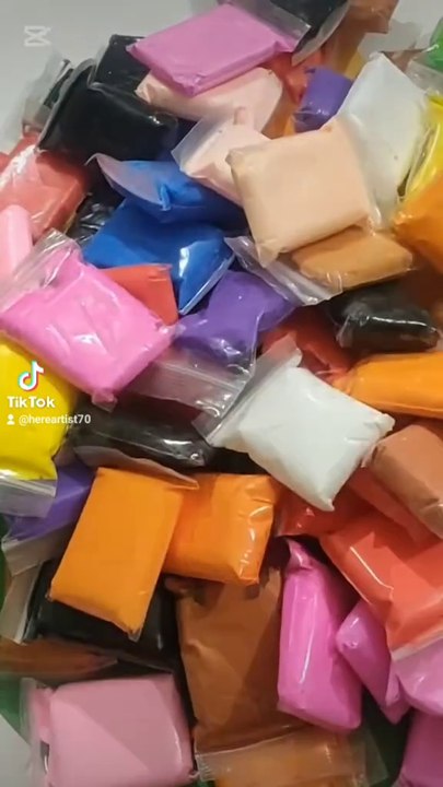 Super Light Clay Unboxing | Satisfying &Colorful Clay Reveal!"..