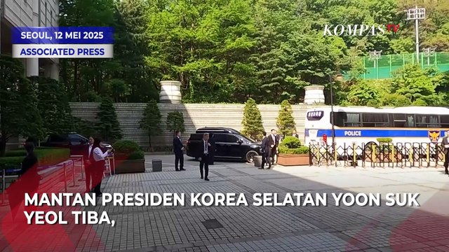 Teriakan Pendukung Eks Presiden Korea Selatan Yoon Suk Yeol di Pintu Pengadilan