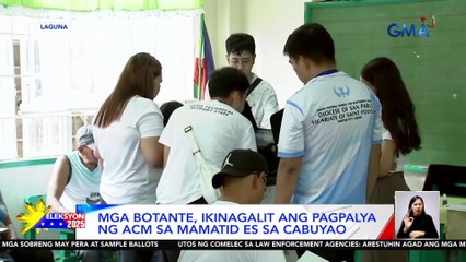 Mga botante, ikinagalit ang pagpalya ng ACM sa Mamatid Es sa Cabuyao | Eleksyon 2025