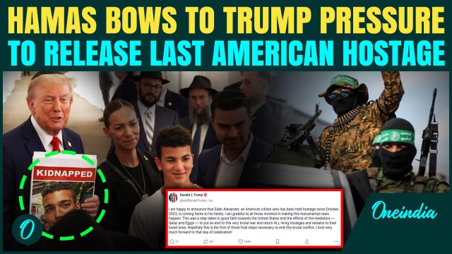 Hamas Terrified by Trump? Trump FORCES Hamas to Release Israeli-American Hostage Edan Alexander