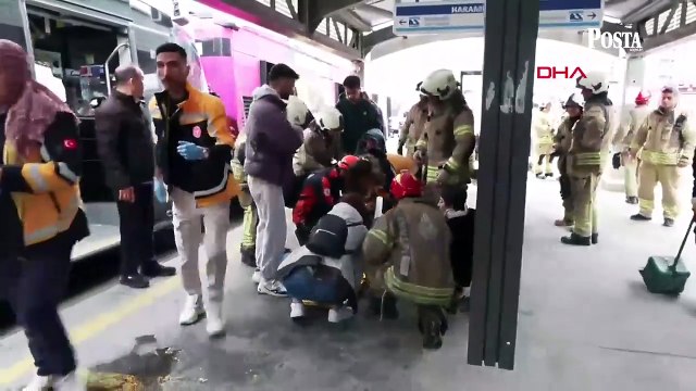 Beylikdüzü’ndeki metrobüs kazası araç içi kamerasına böyle yansıdı