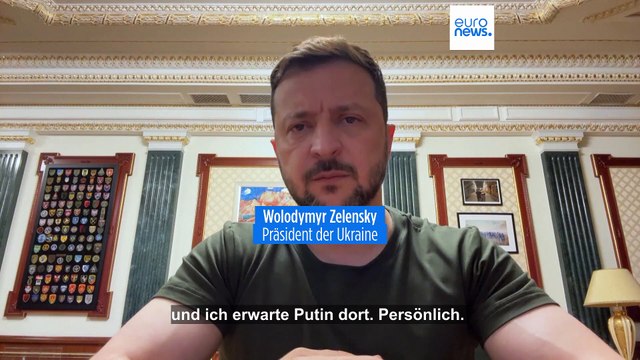 Friedensgespräche: Selenskyj bereit, Putin in Istanbul persönlich zu treffen