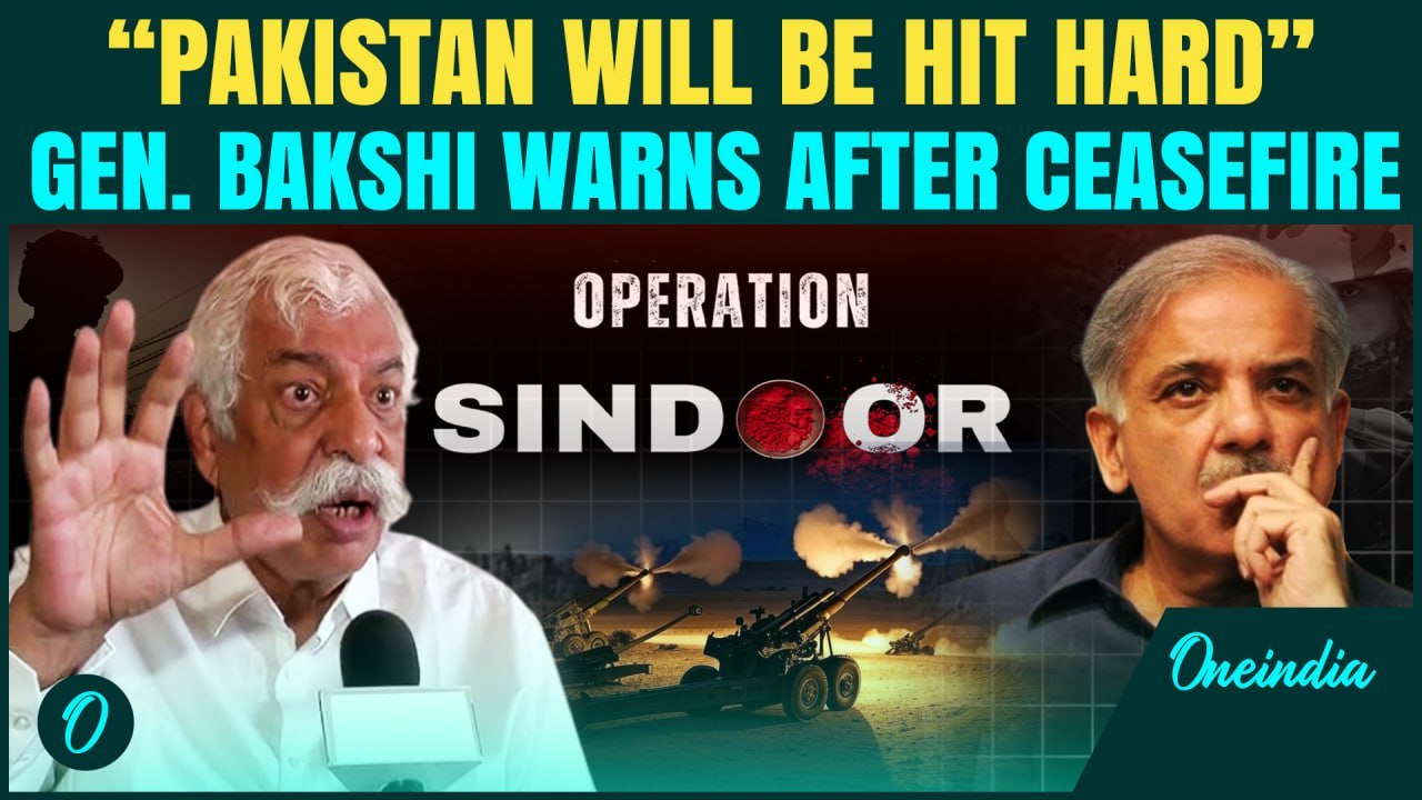 “Ceasefire NOT End Of War!” – Gen. Bakshi Warns Pakistan As IAF Says Operation Sindoor Continues